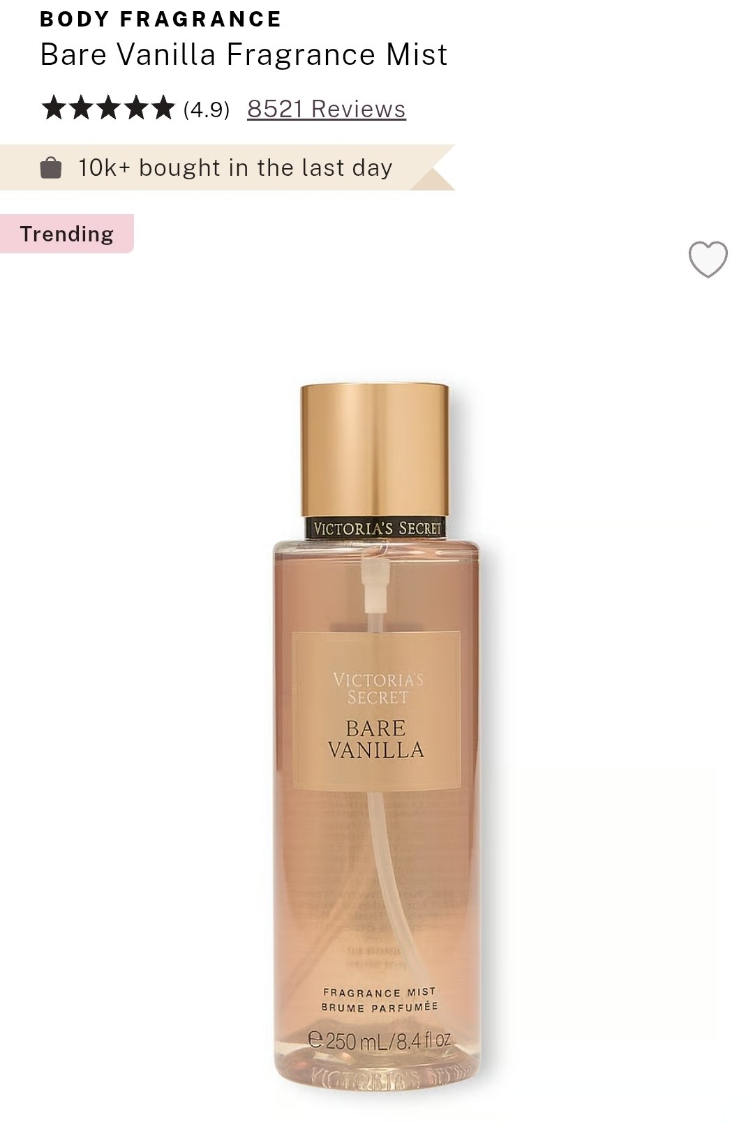 Fragrance Mist