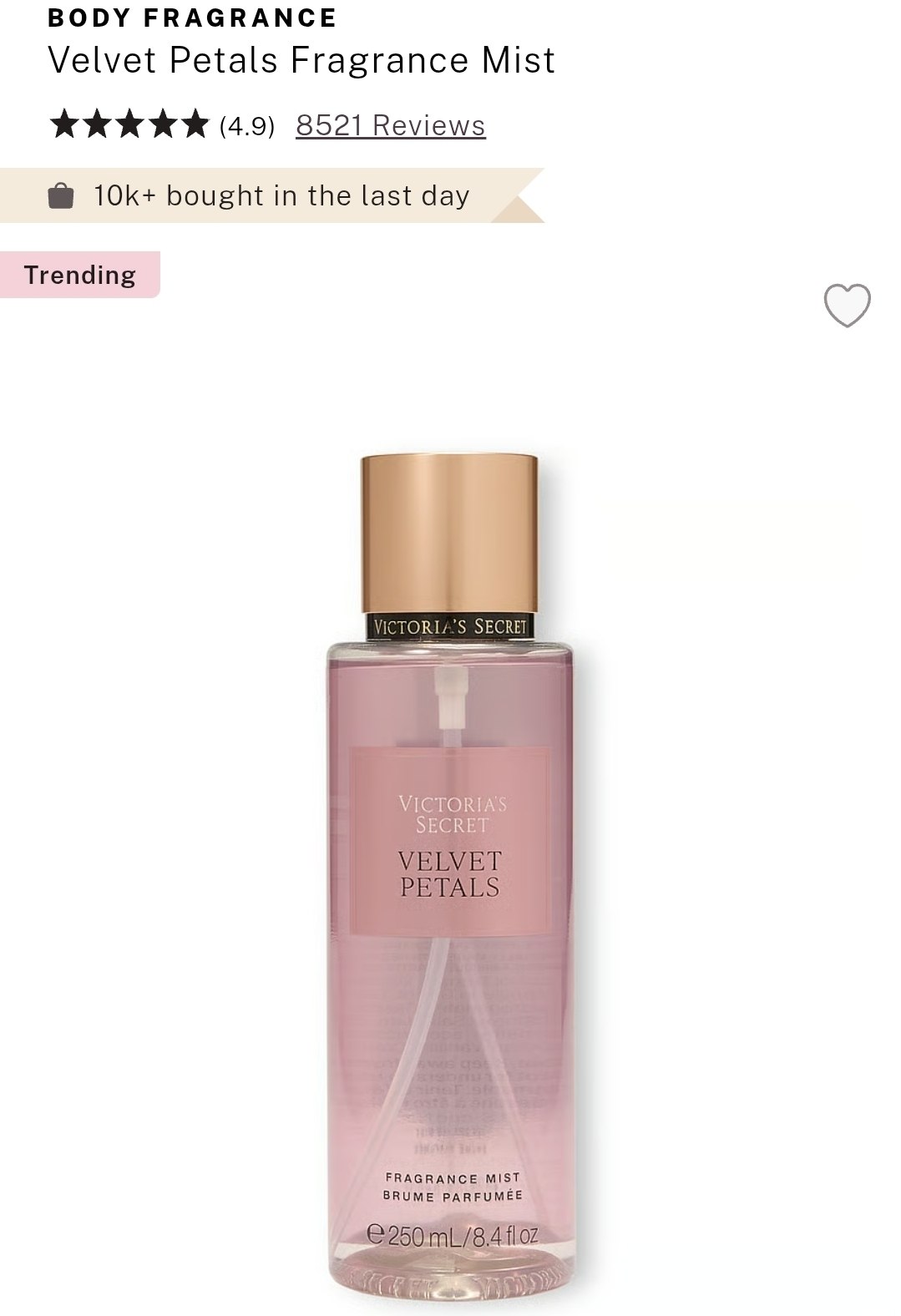 Fragrance Mist