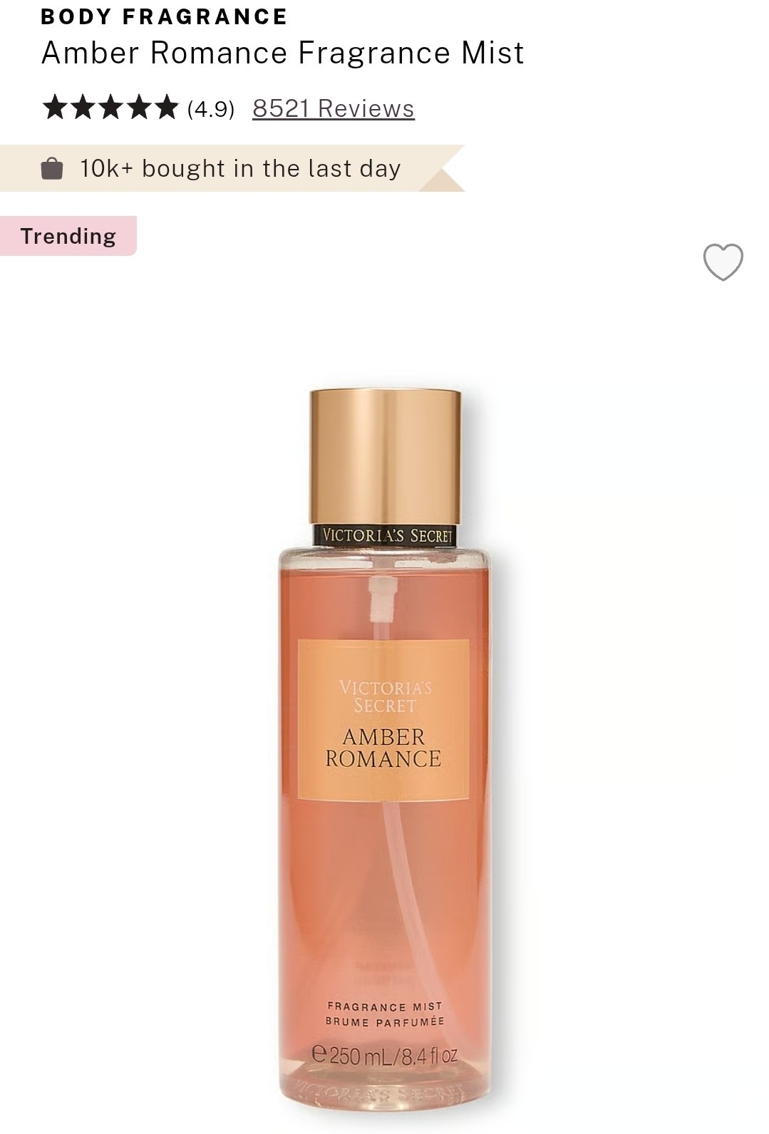 Fragrance Mist