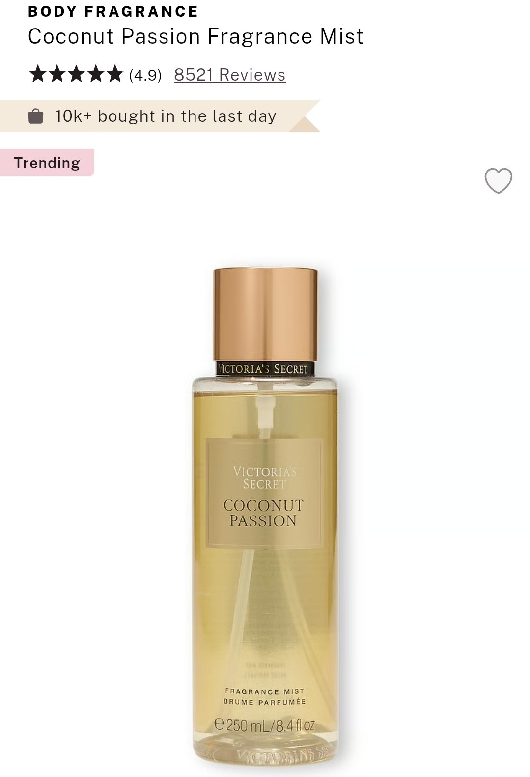 Fragrance Mist