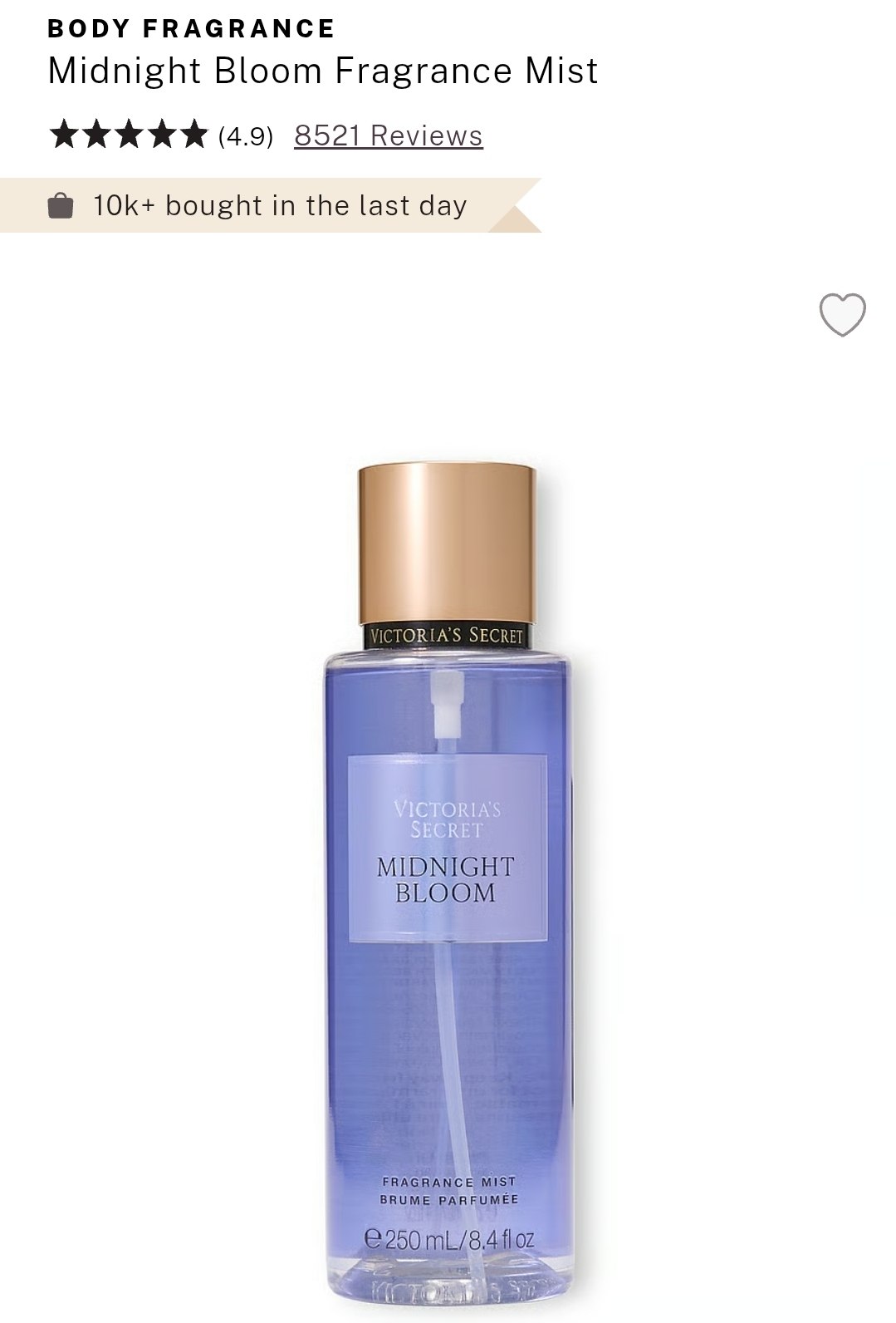 Fragrance Mist