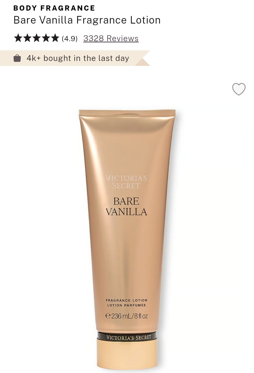 Fragrance Lotion