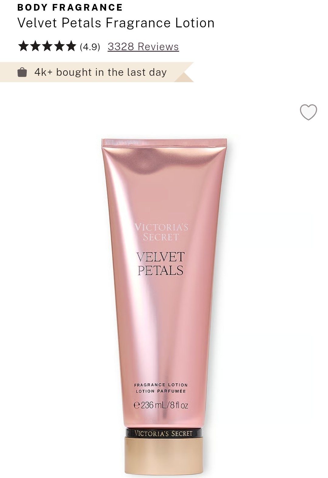 Fragrance Lotion