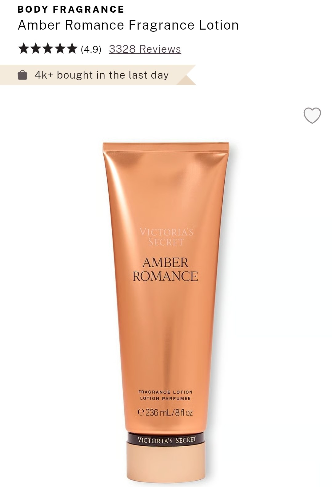 Fragrance Lotion