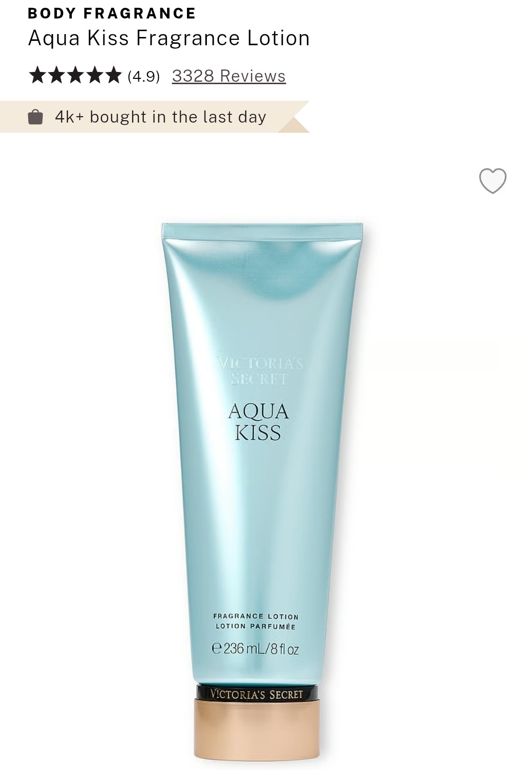 Fragrance Lotion