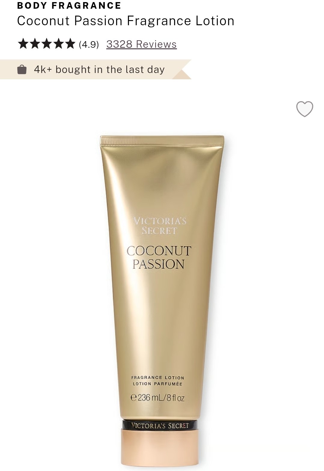 Fragrance Lotion