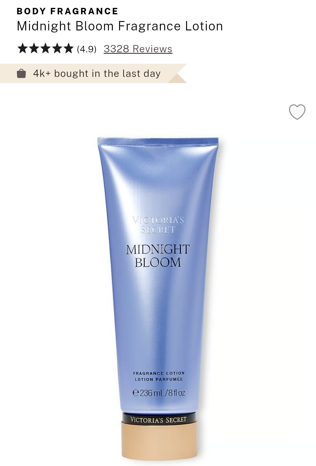 Fragrance Lotion