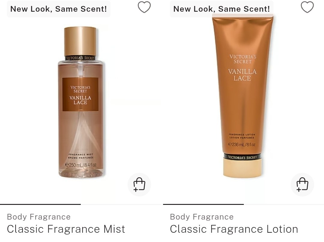 Body Lotion + Body Mist