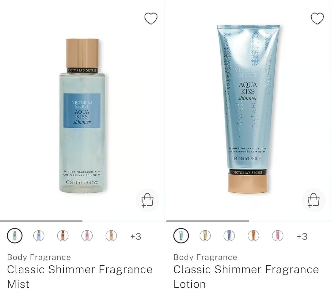 Body Lotion + Body Mist