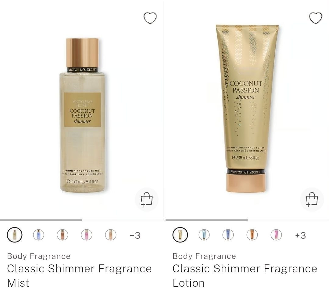 Body Lotion + Body Mist