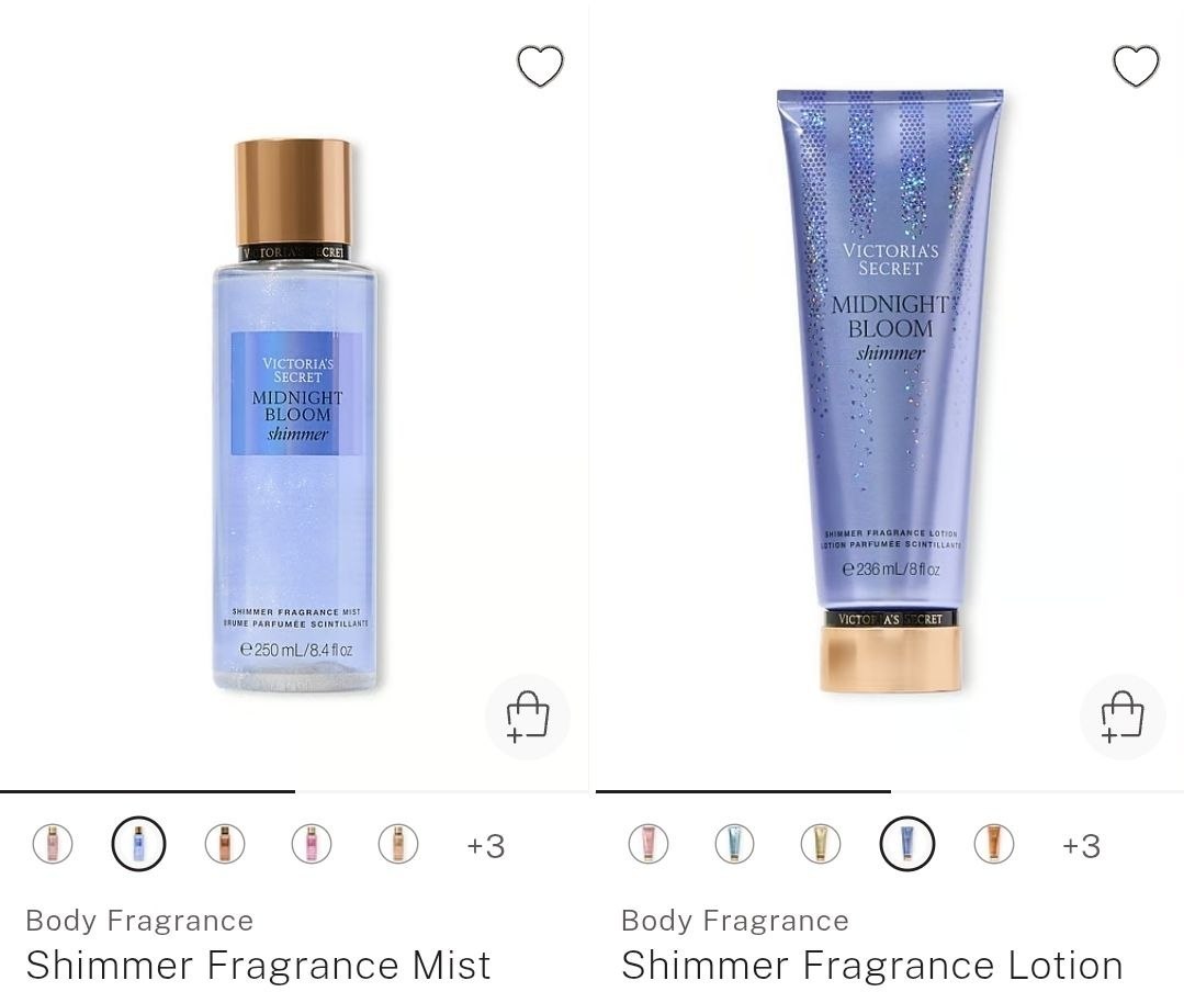 Body Lotion + Body Mist