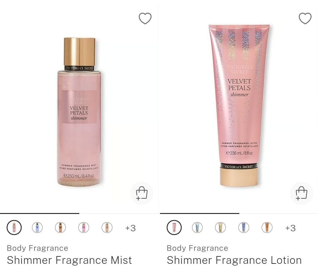 Body Lotion + Body Mist