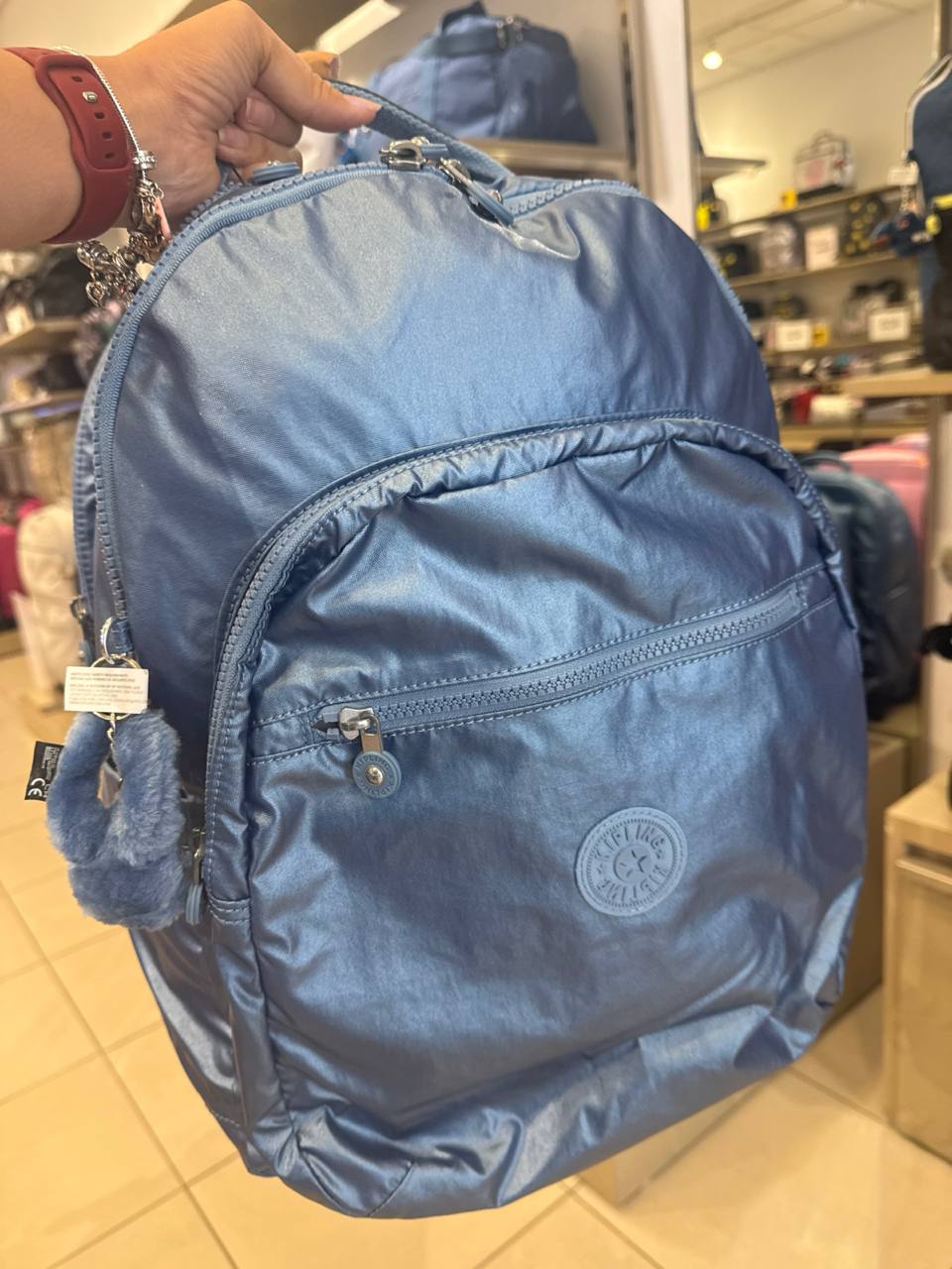 Seoul  XL azul metálico