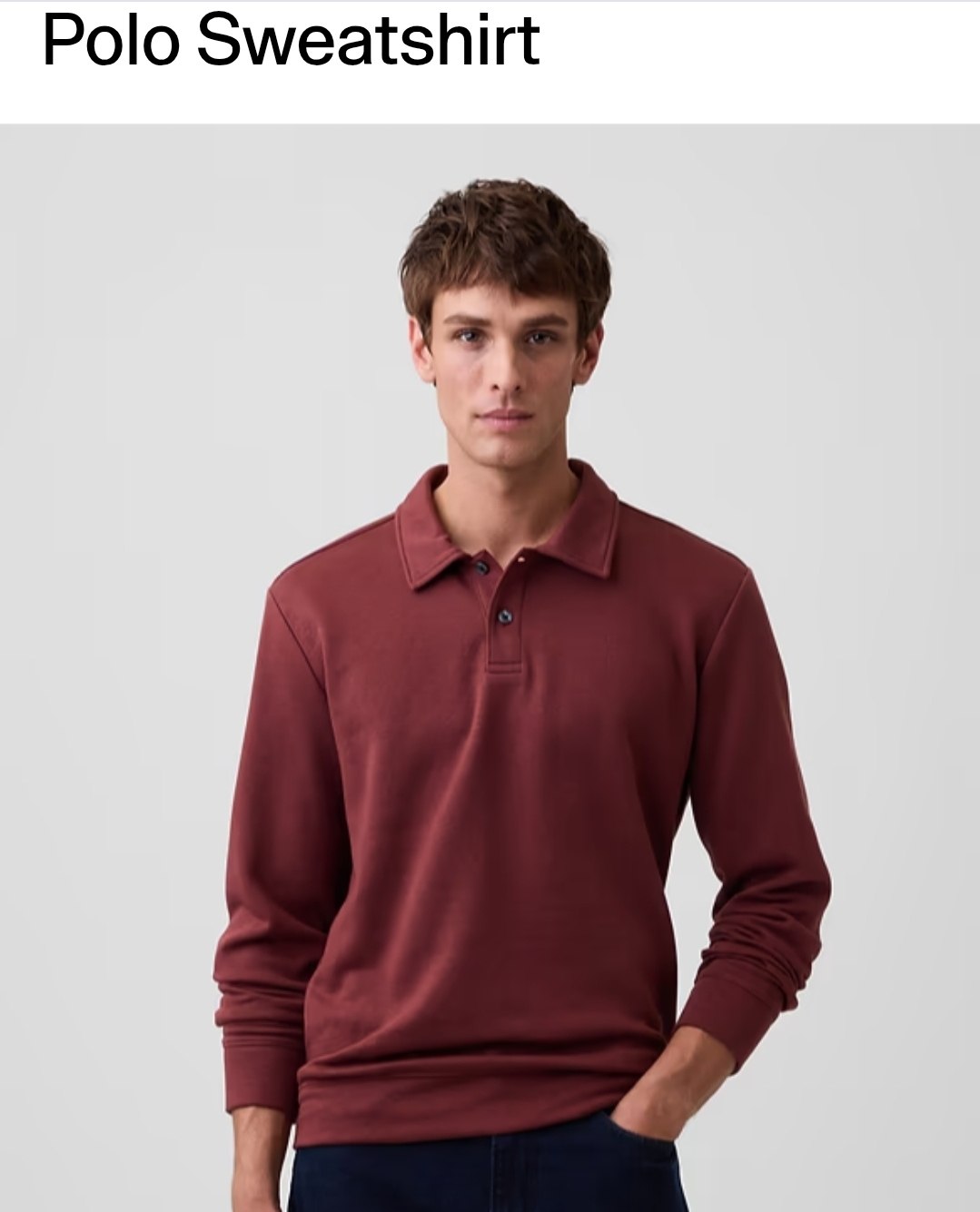 Polo Sweatshirt