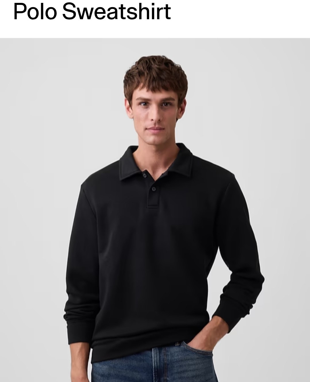 Polo Sweatshirt