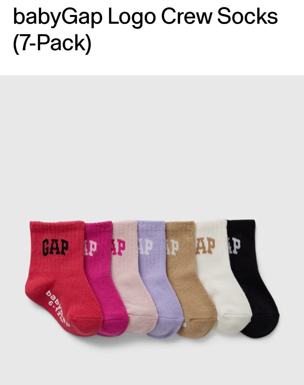 7 pack Socks