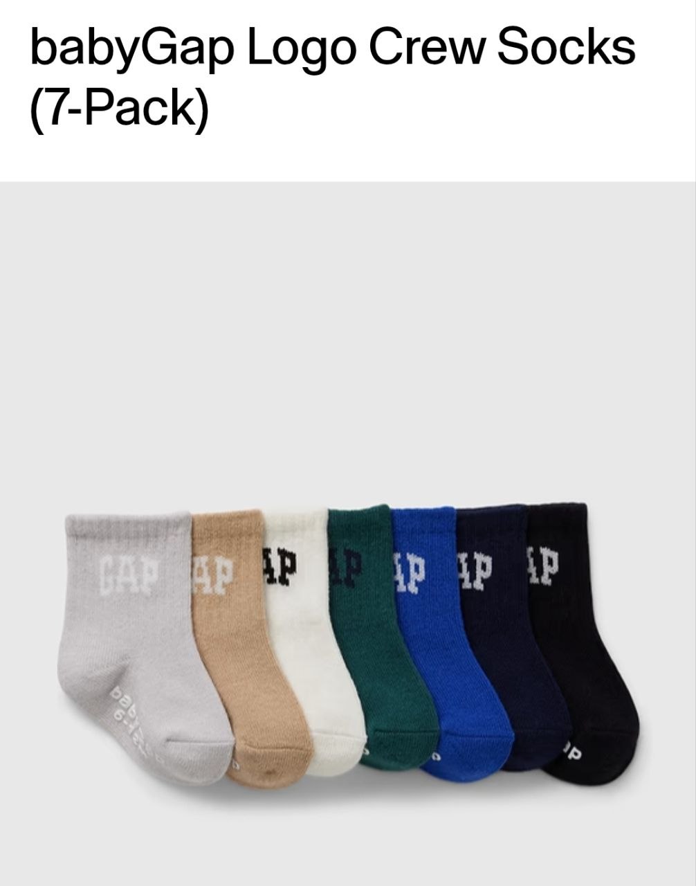 7 pack Socks