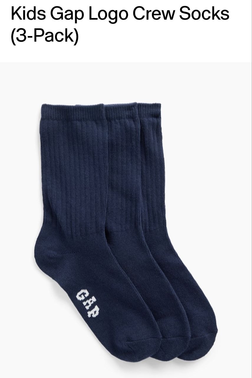 3 pack Socks