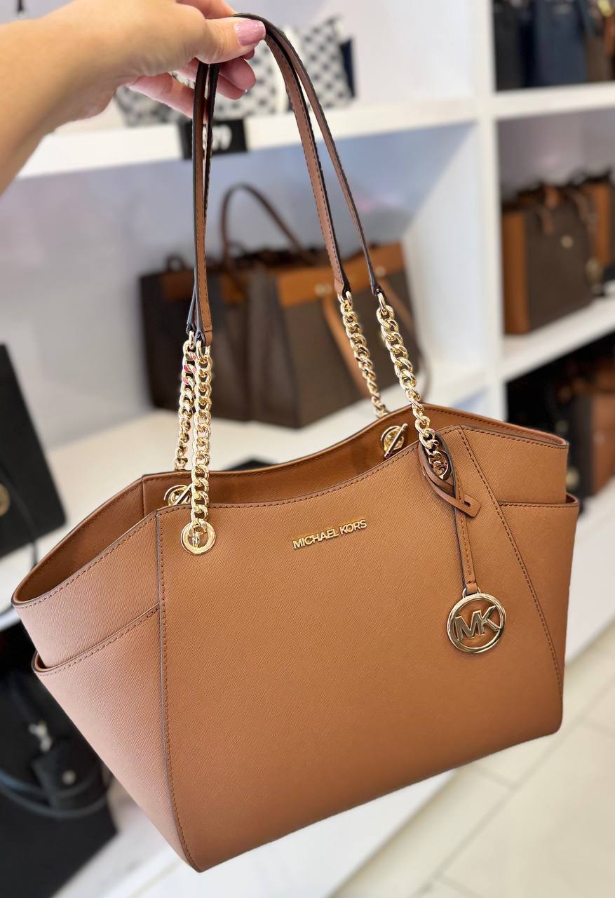 JET SET CHAIN SHLDR TOTE