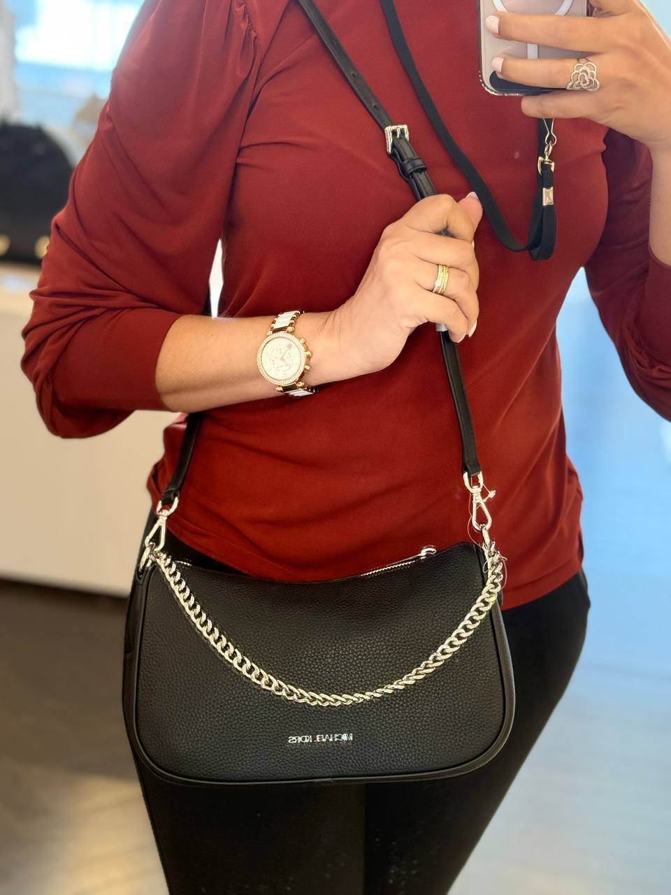 CARMELA Bolsa Media com alça transversal
