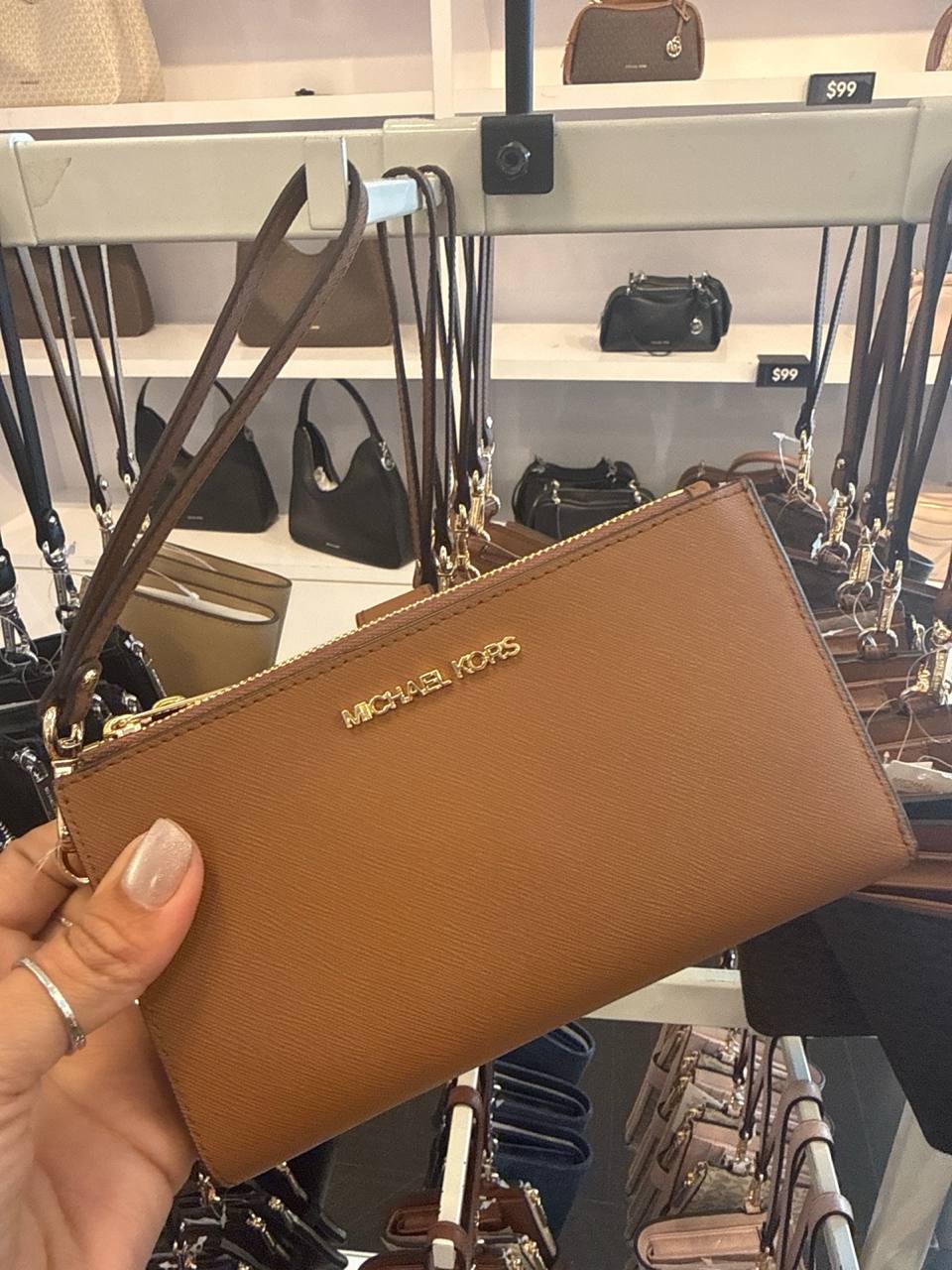 DOUBLE ZIP Carteira Grande