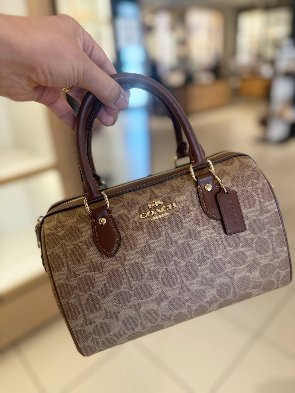 Bolsa Baú com alça crossbody