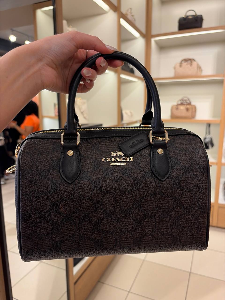 Bolsa Baú com alça crossbody
