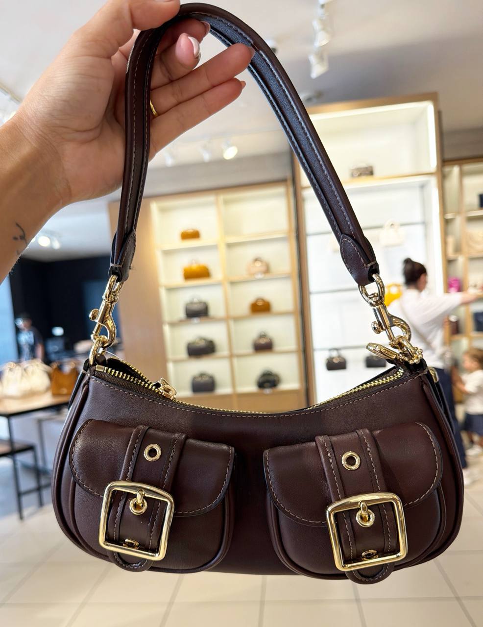 Bolsa com alça extra  crossbody