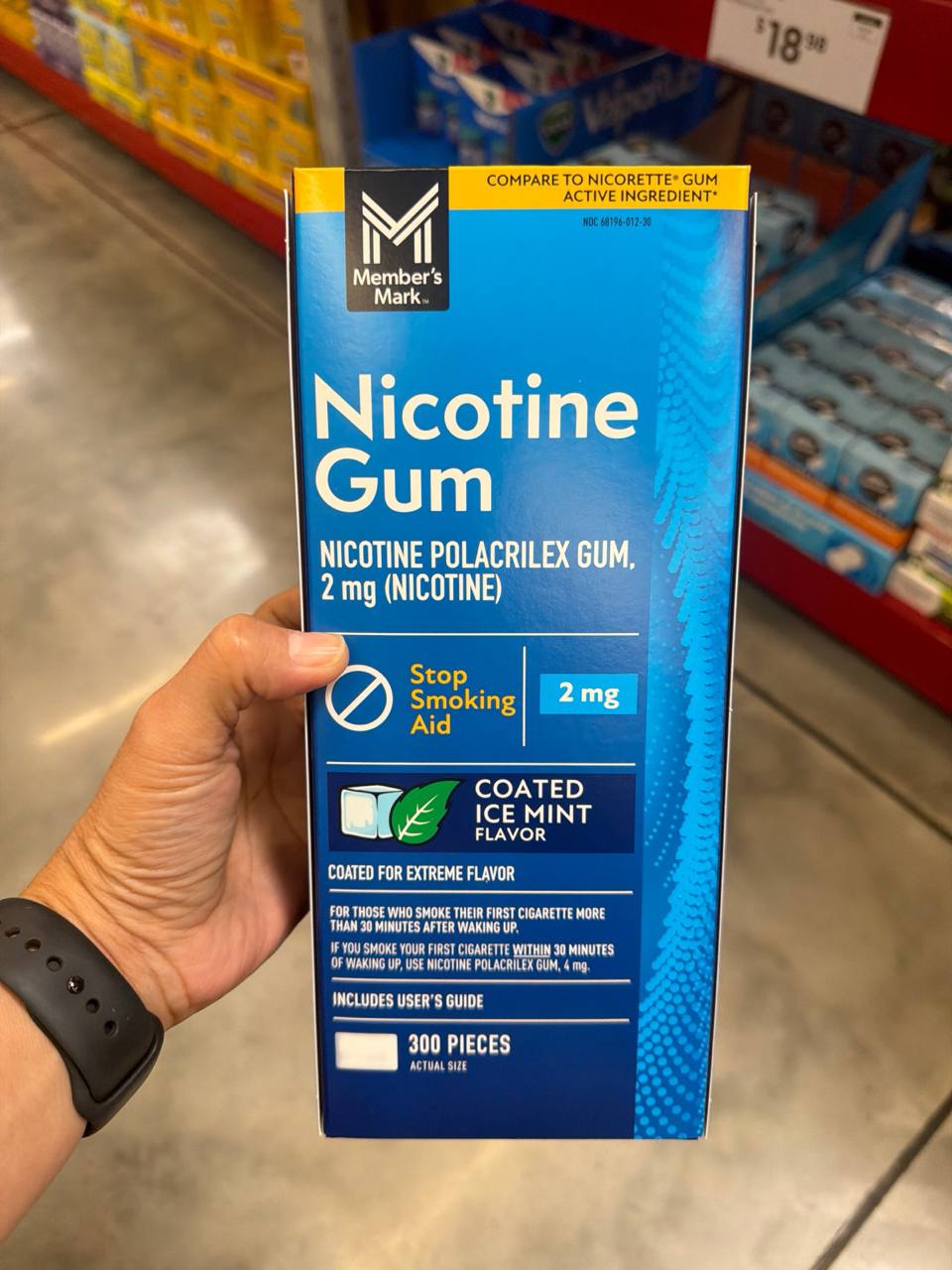 Nicotine gums