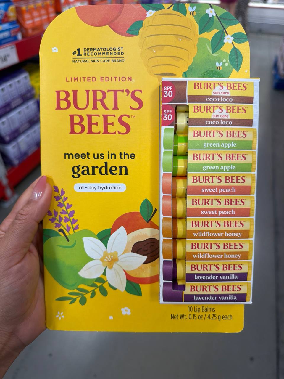 Burts Bees lip