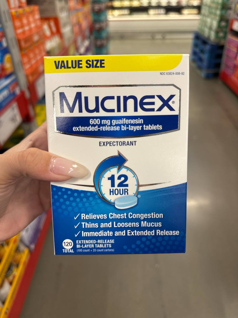 Mucinex Value Size