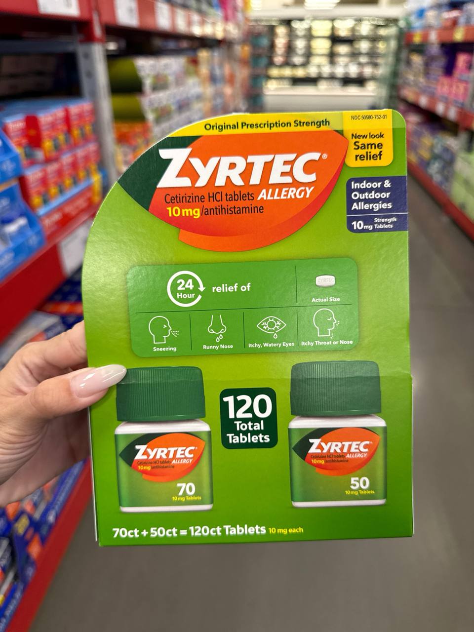 Zyrtec 120 tb
