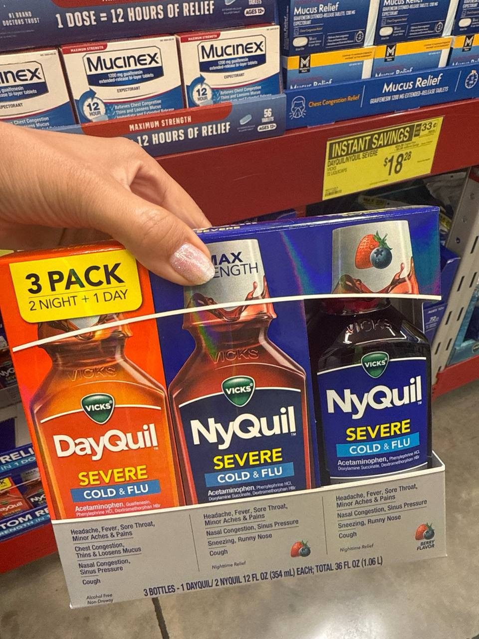 DayQuil 3 Pack