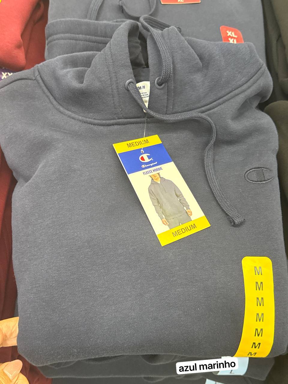   Blusa moletom com fleece Champion