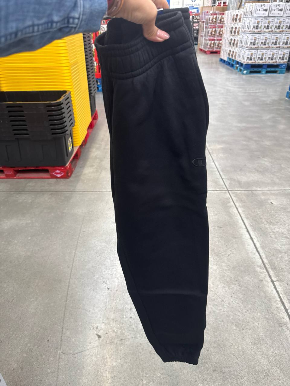  calça  moletom com fleece  jogger Champion