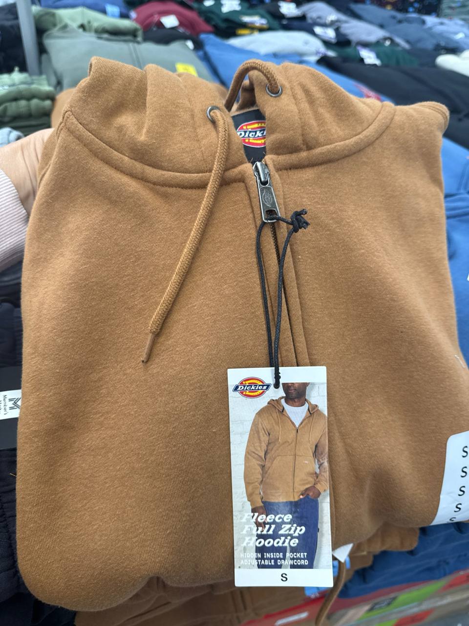   Blusa moletom com fleece full Zip  DICKIES