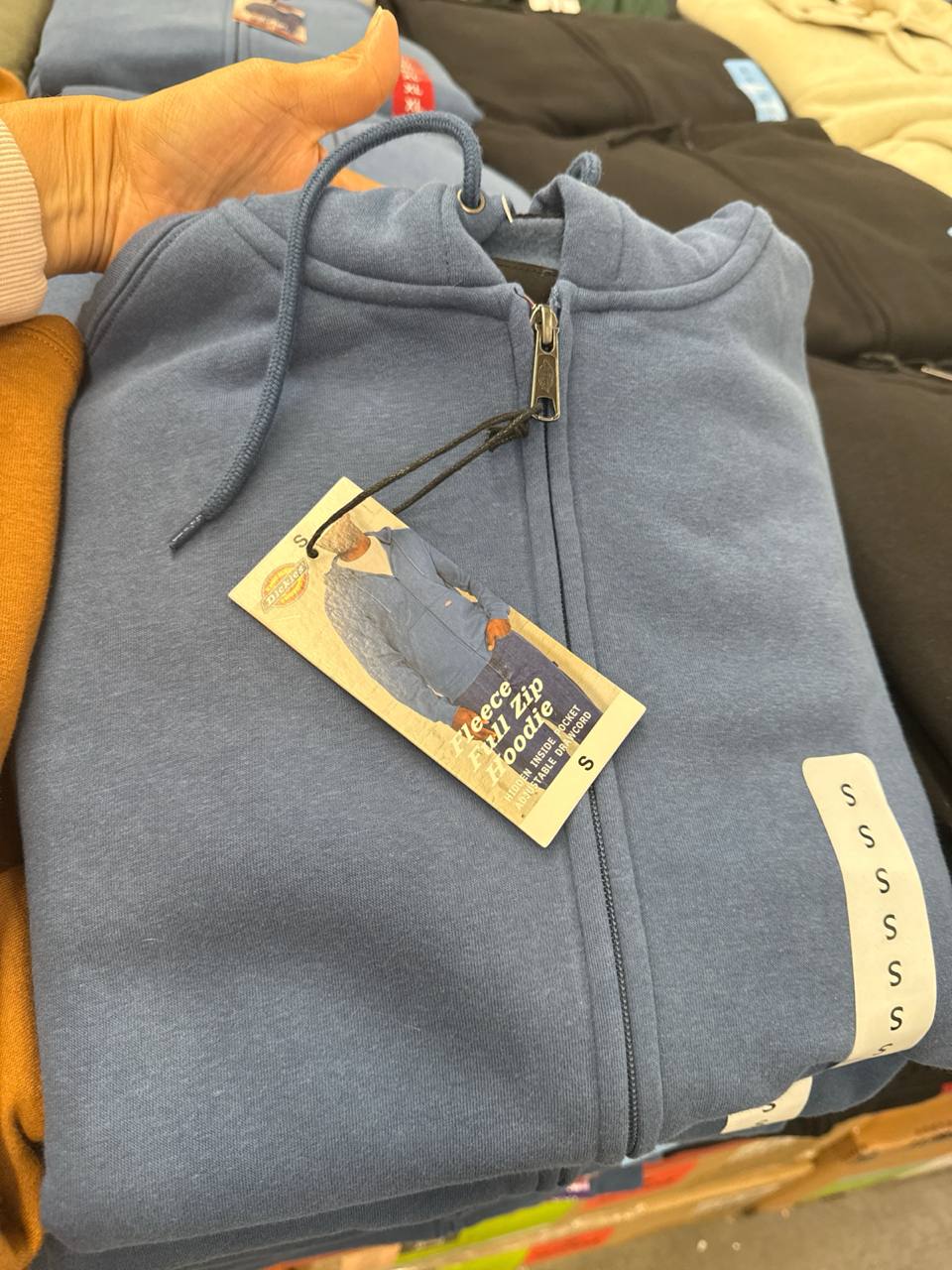   Blusa moletom com fleece full Zip  DICKIES