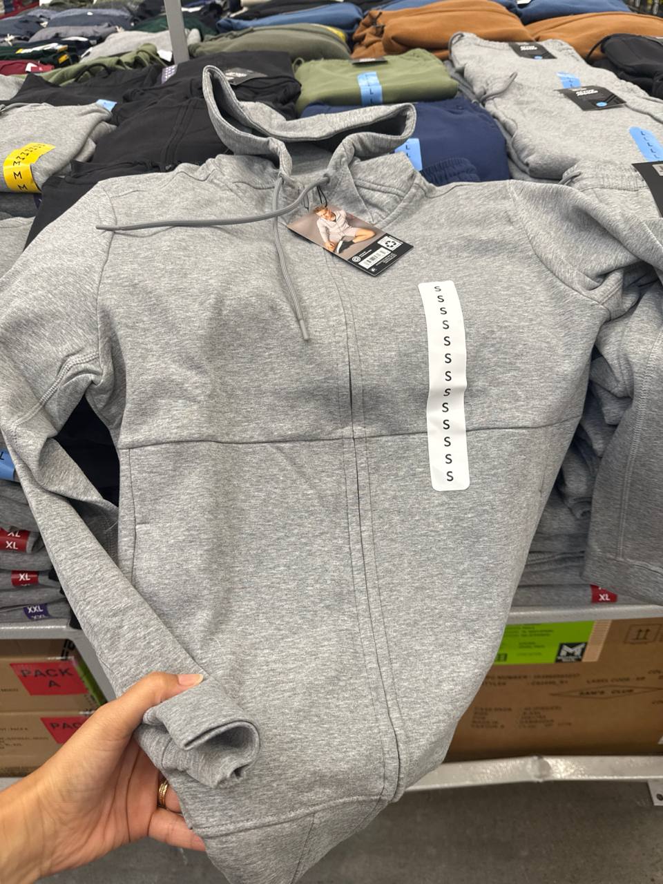   PROML 14/10 Blusa moletom sem fleece Active full Zip