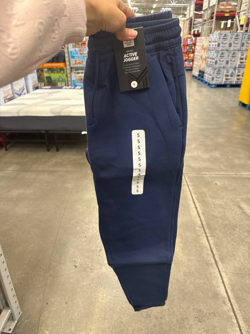   calça  moletom sem fleece Active jogger