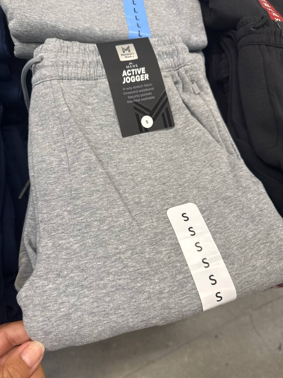   calça  moletom sem fleece Active jogger