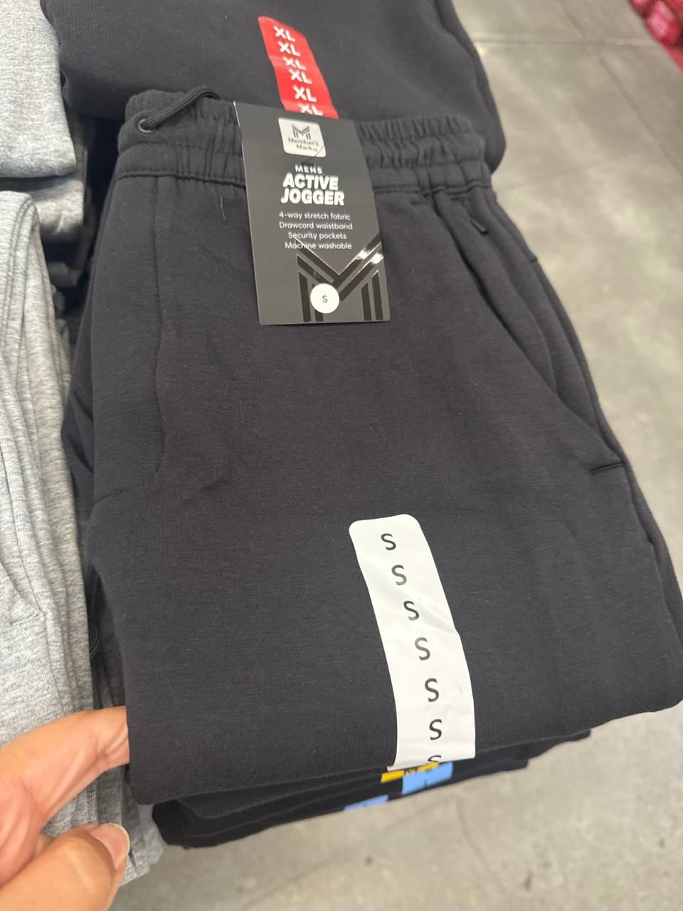   calça  moletom sem fleece Active jogger