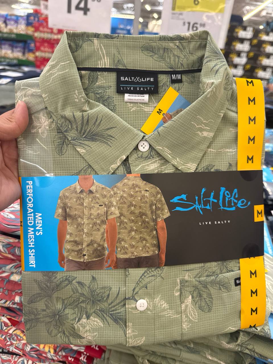   Camisa   manga  curta SALT LIFE