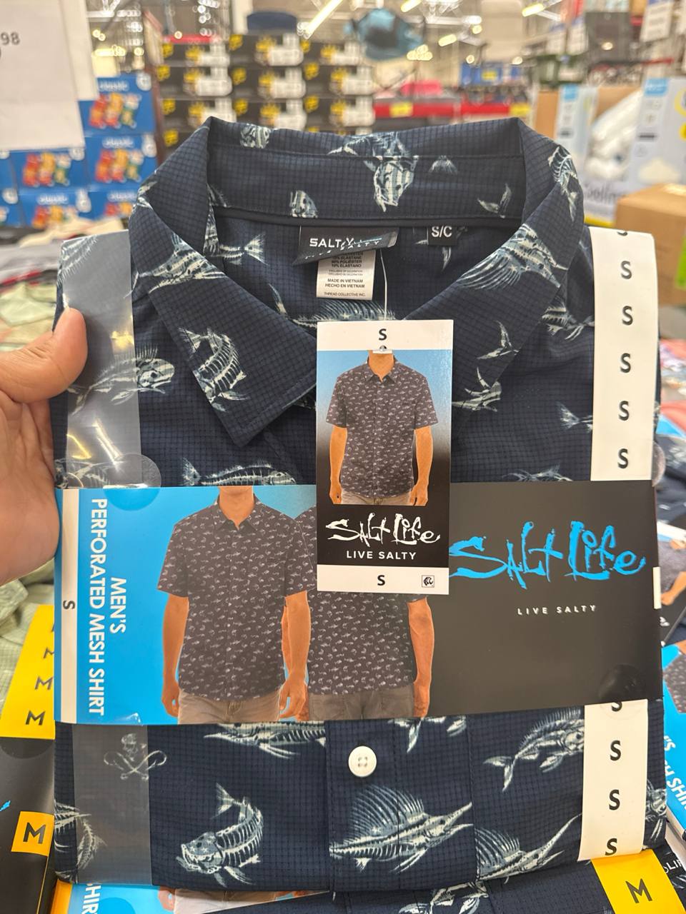   Camisa   manga  curta SALT LIFE