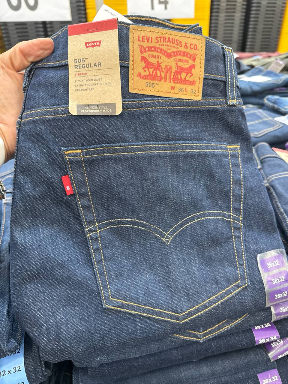 MASCULINO calça LEVIS  regular Stretch