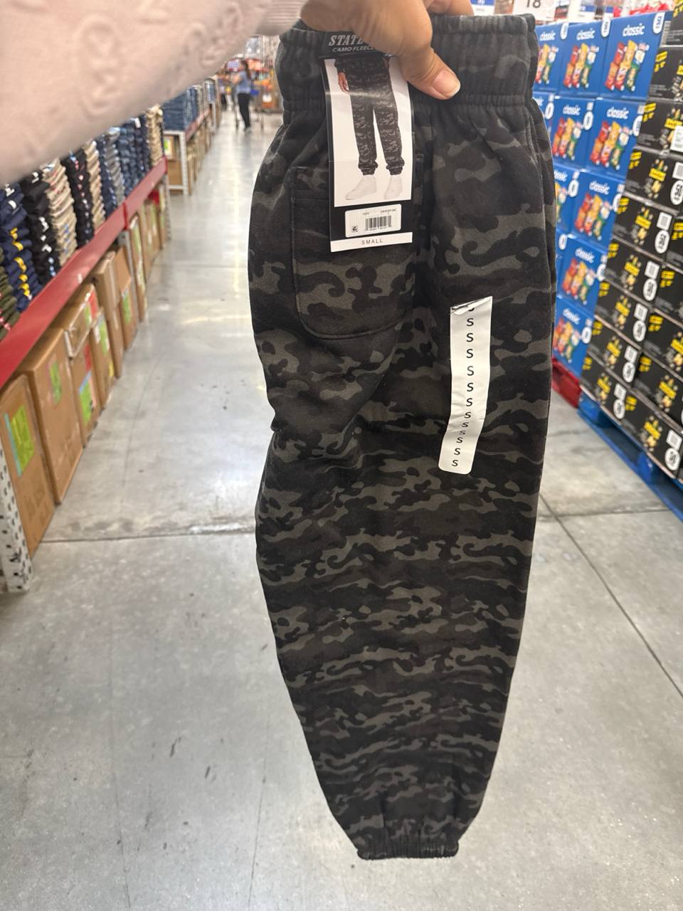   calça  moletom com fleece  jogger   STATE OF MINE