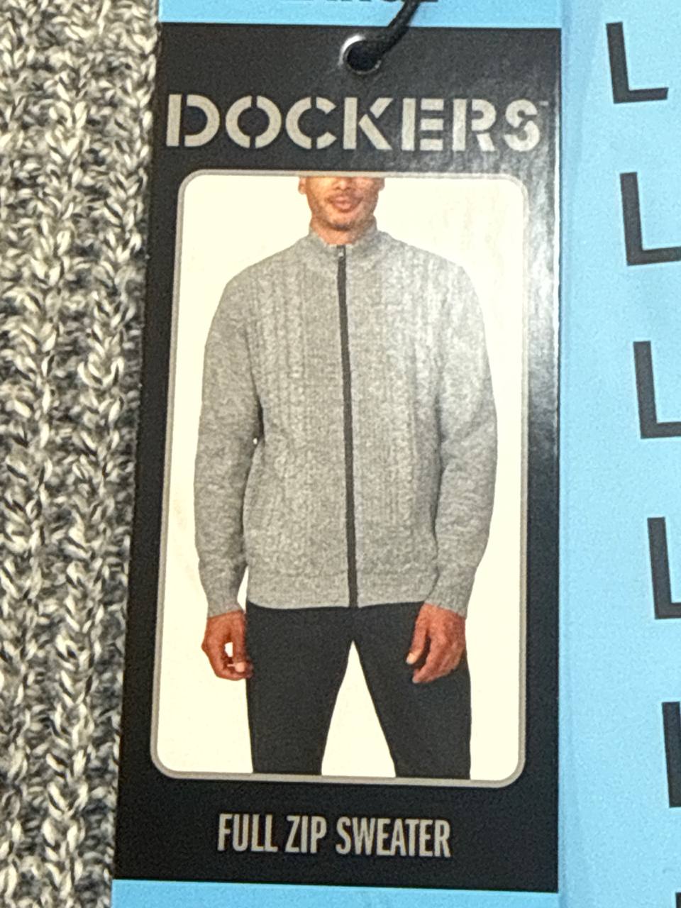   suéter de zíper Dockers