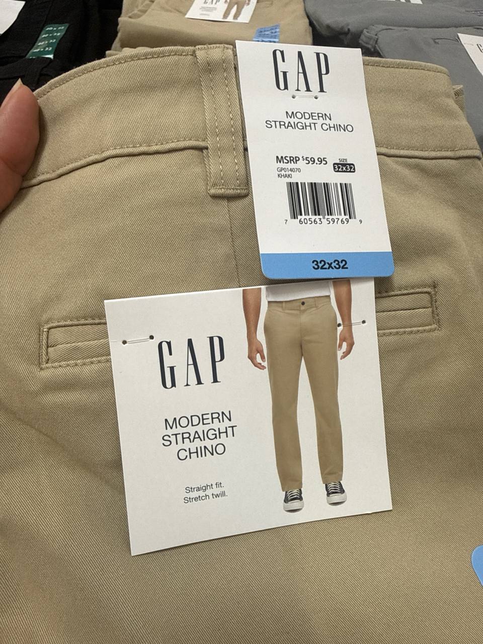 MASCULINO calça Chino Stretch  GAP