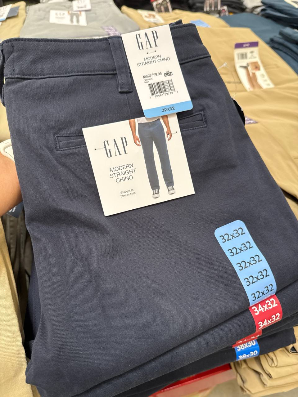 MASCULINO calça Chino Stretch  GAP