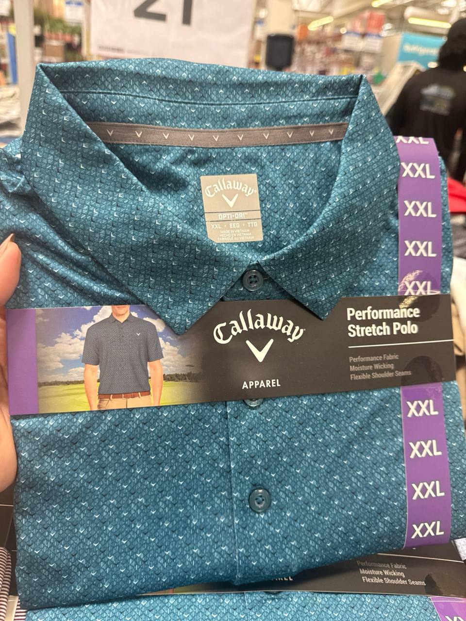   camiseta CALLAWAY stretch polo