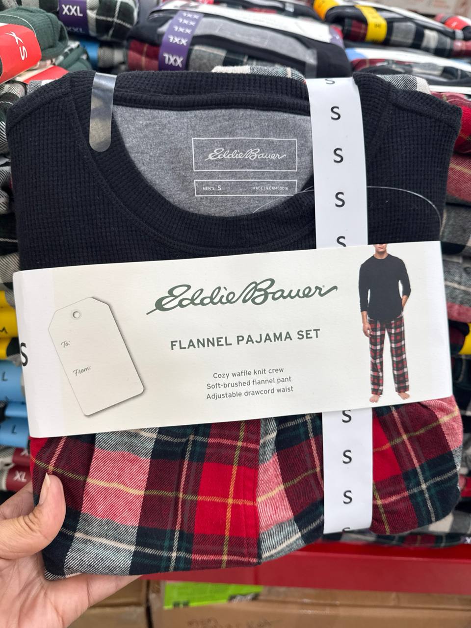   pijama flanelado Eddie Bauer